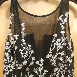 High Low Black Dress